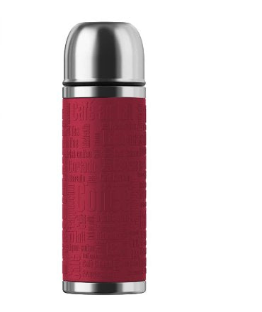 Termo Emsa 515715 Senator Manschette Isolierflasche, Mobil Geniessen, 1 L,