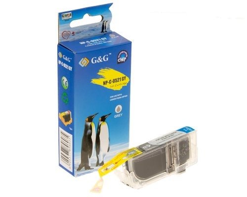 G&G Tinte Compatible Con Canon Cli-521gy/ 2937b001 Gris