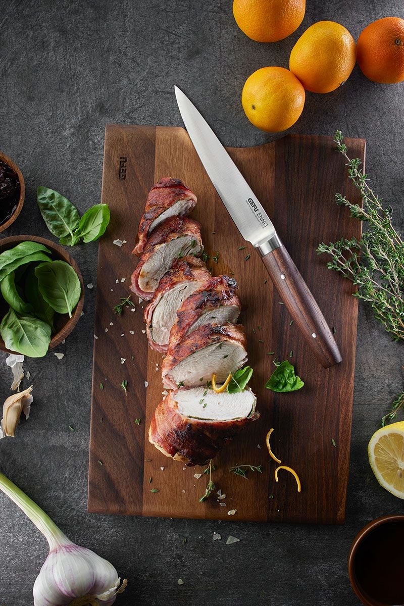 EAN 4006664139458 - GEFU ENNO tabla de cocina para cortar Rectangular Madera Nuez, Madera imagen 4