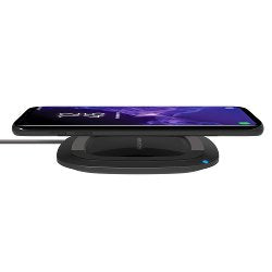 EAN 4040895005632 - RealPower FreeCharge-10 Smartphone Negro Cargador inalámbrico Carga rápida Interior imagen 1