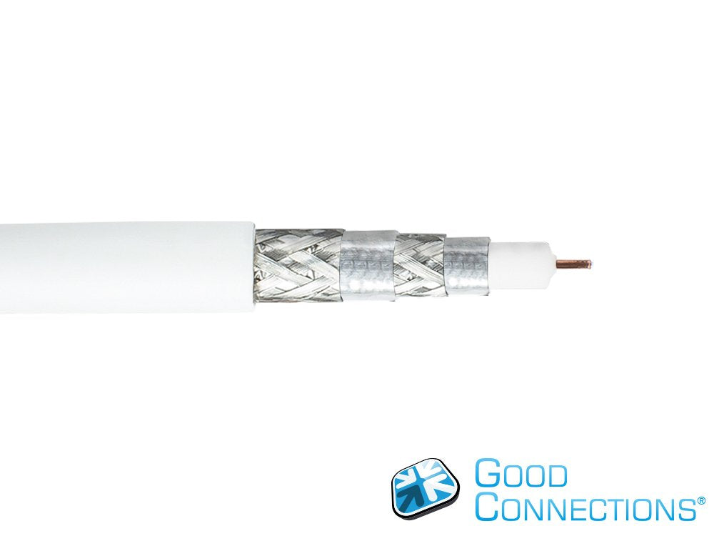 Good Connections Sat Antennencable Smartflex Weiss 3m