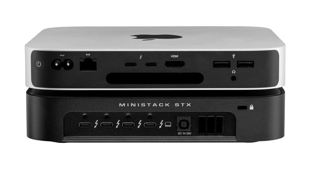Owc Ministack Stx, Thunderbolt 4, Apilable Con Thunderbolt Hub Xpansion Owct4ms6000