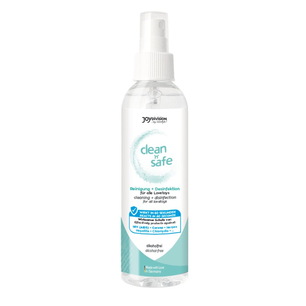 Joydivision Clean Safe - Limpiador De Juguetes Spray 100ml
