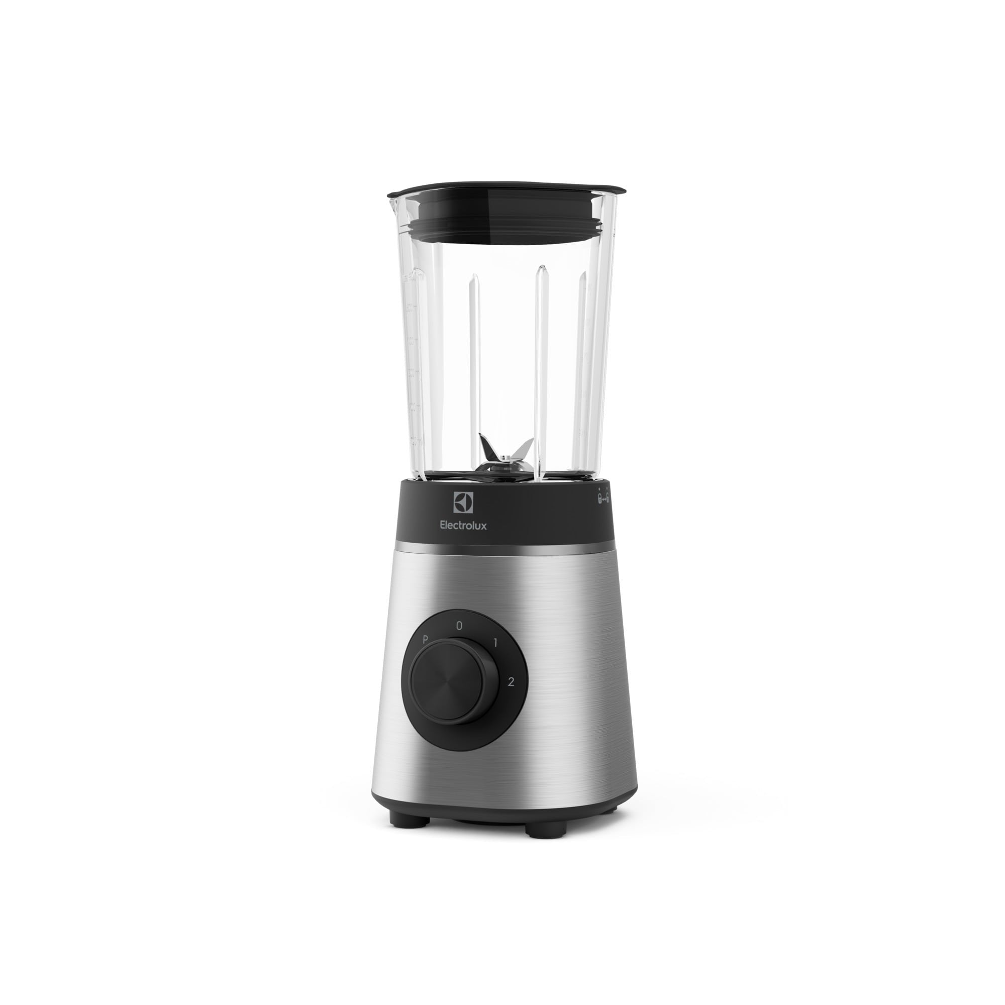 Batidora De Vaso Electrolux E4cb1-6st 1 L 350 W Negro, Acero Inoxidable, Transparente