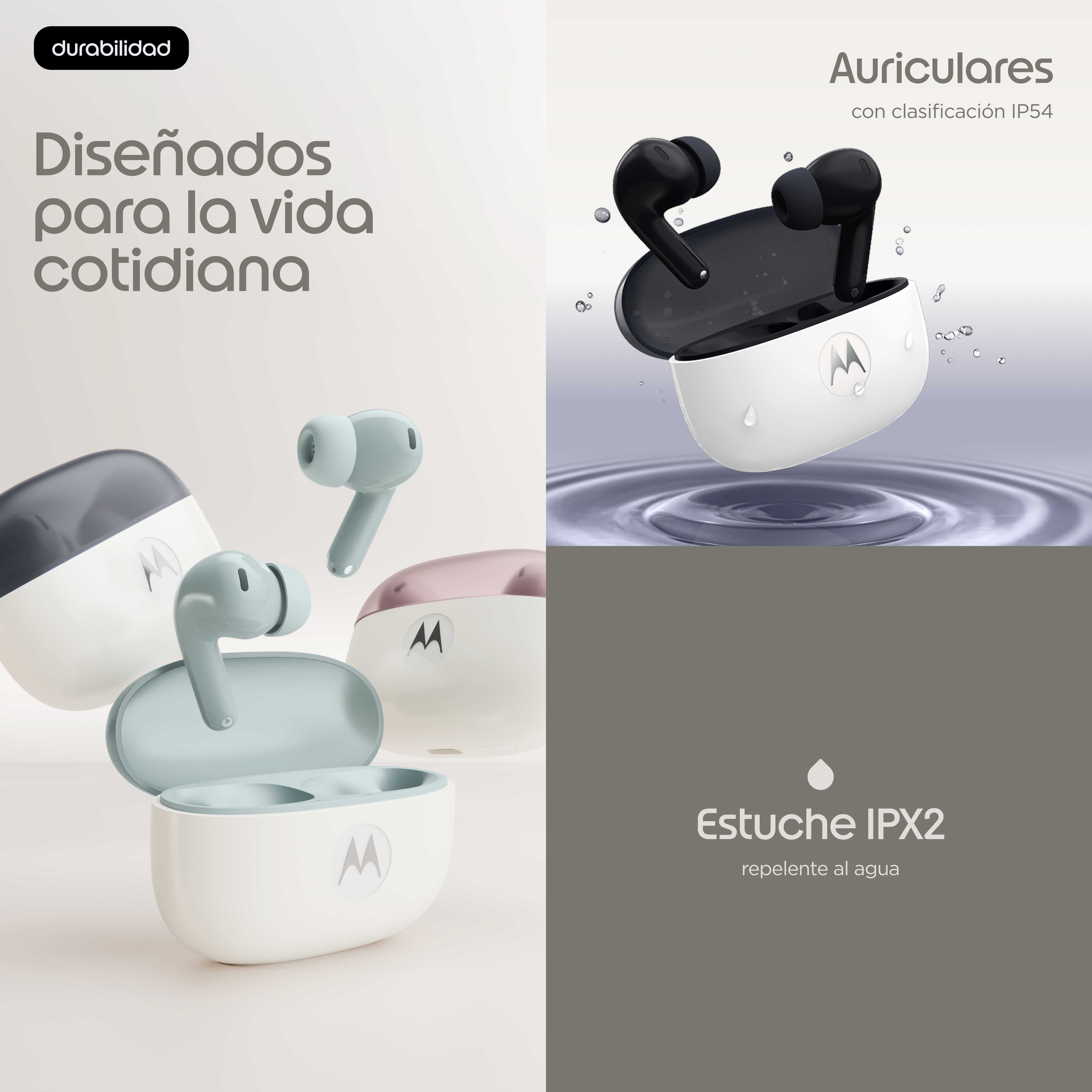 Auriculares Moto Buds 2 Carbon