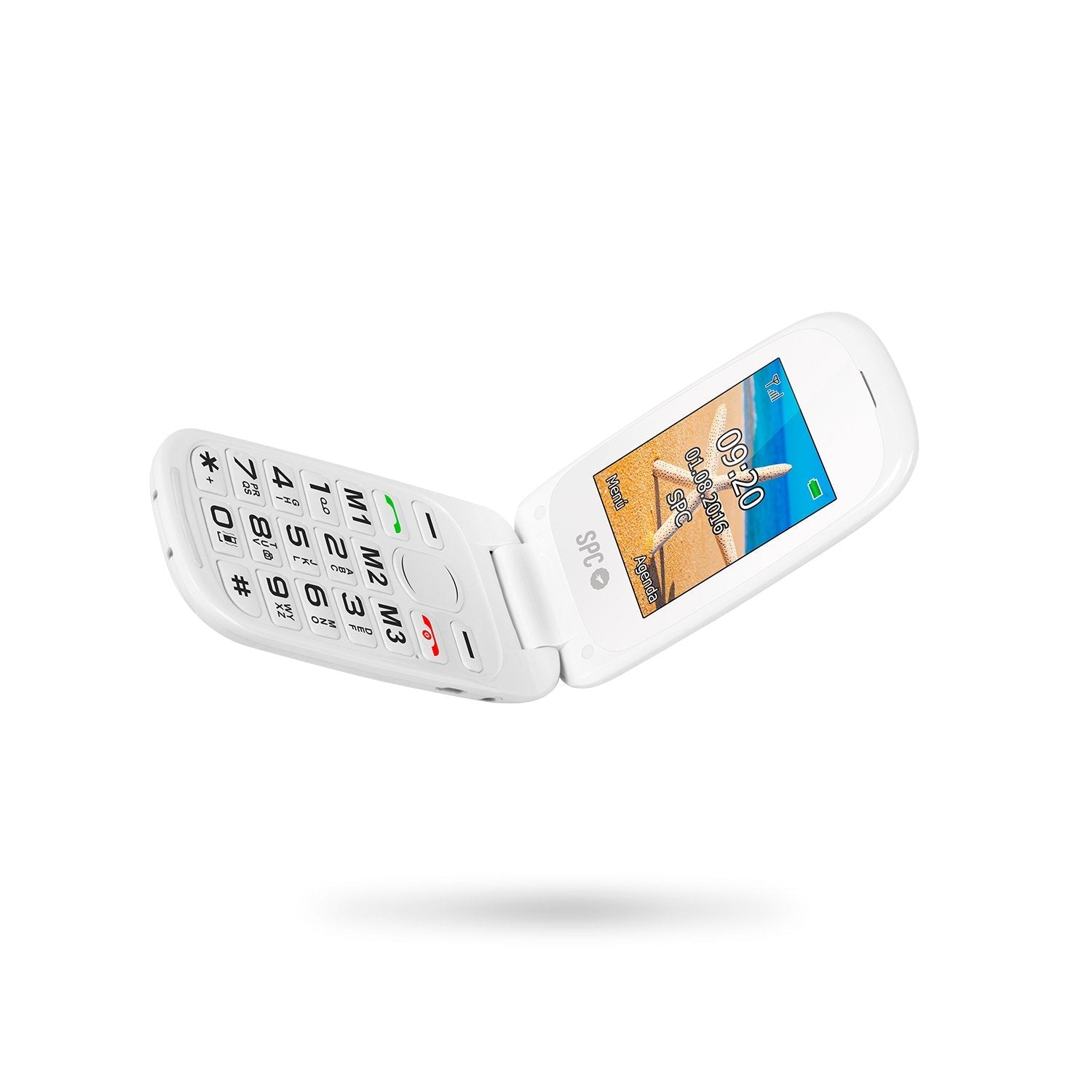 Teléfono Móvil Spc Harmony Para Personas Mayores Blanco