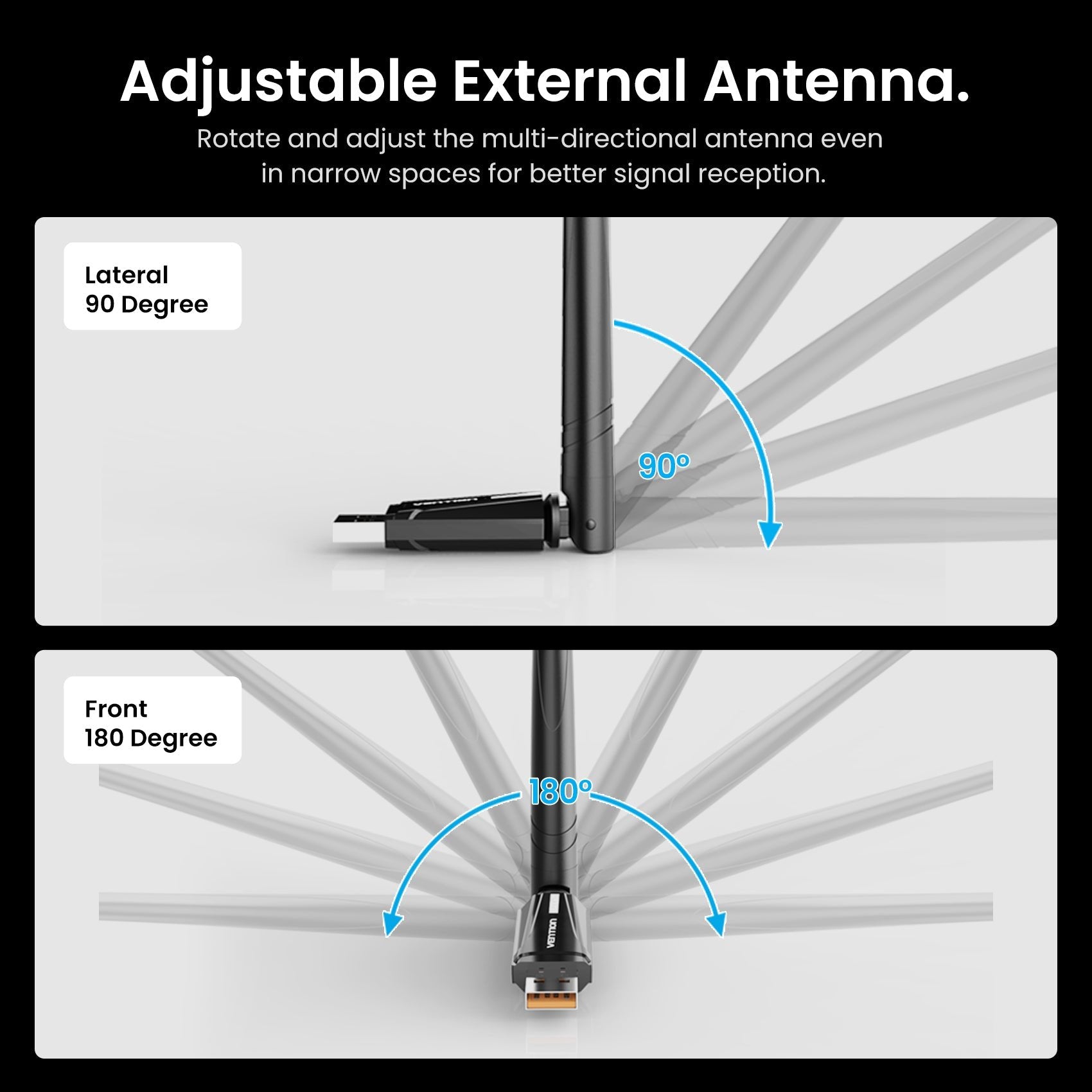 EAN 6922794799882 - Vention KDXB0 adaptador y tarjeta de red imagen 2