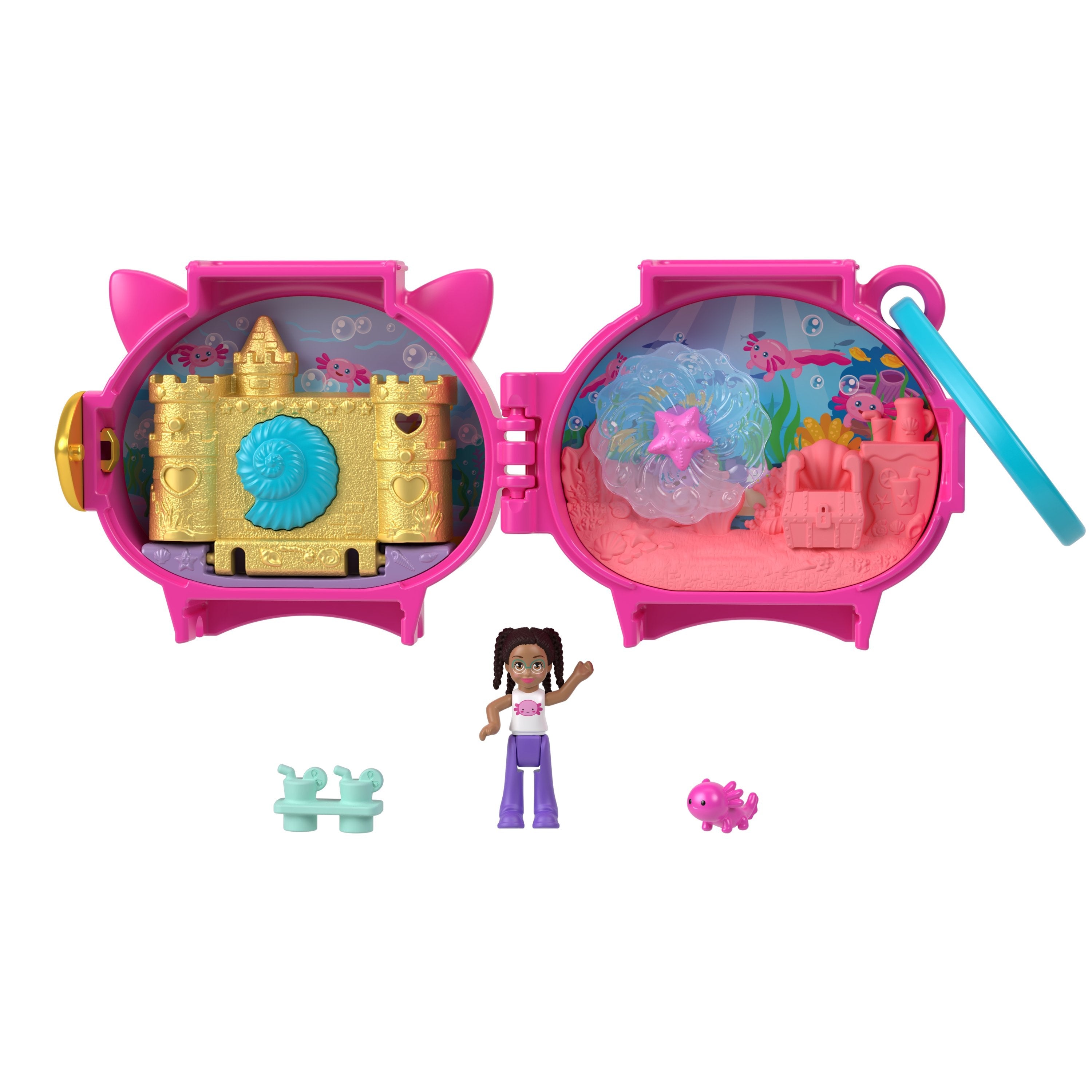Zestaw Figurek Polly Pocket Axolotl