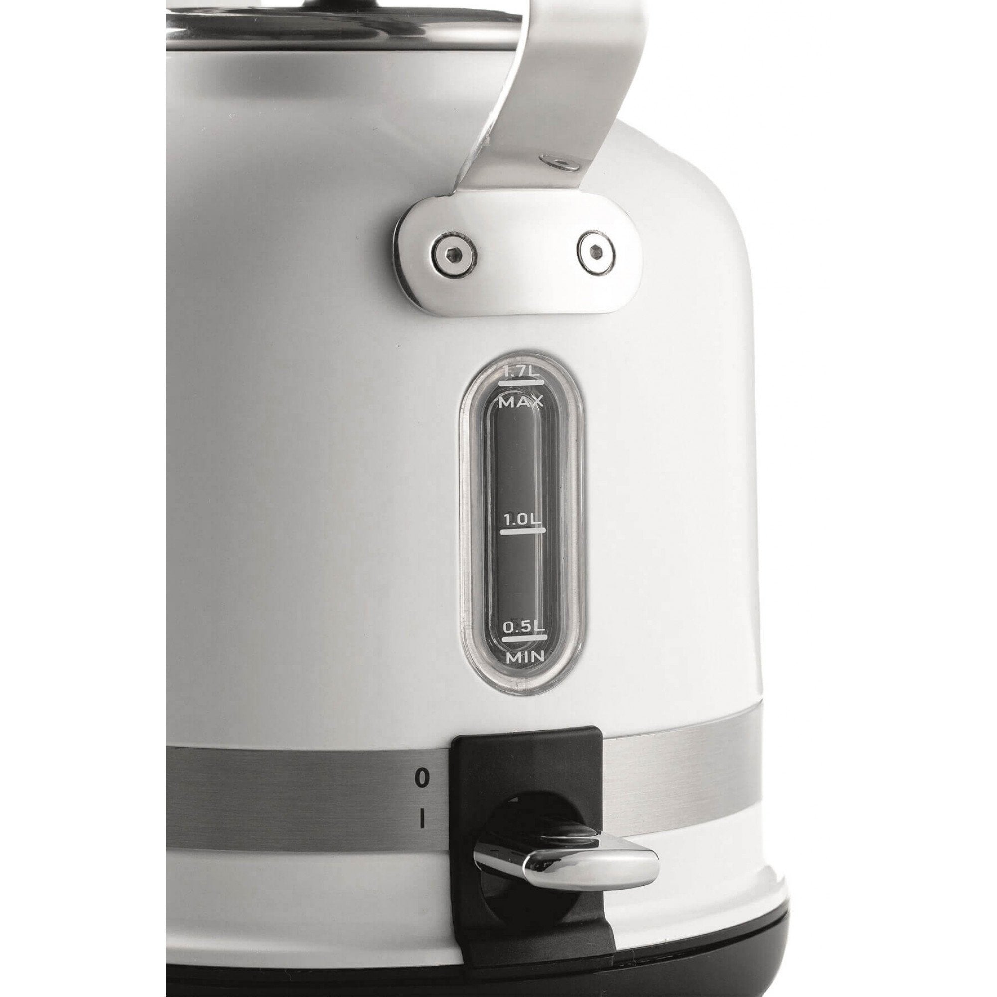 Ariete Kettle Moderna White, 2,000 Vatios, 1.7 Litros 2854wh