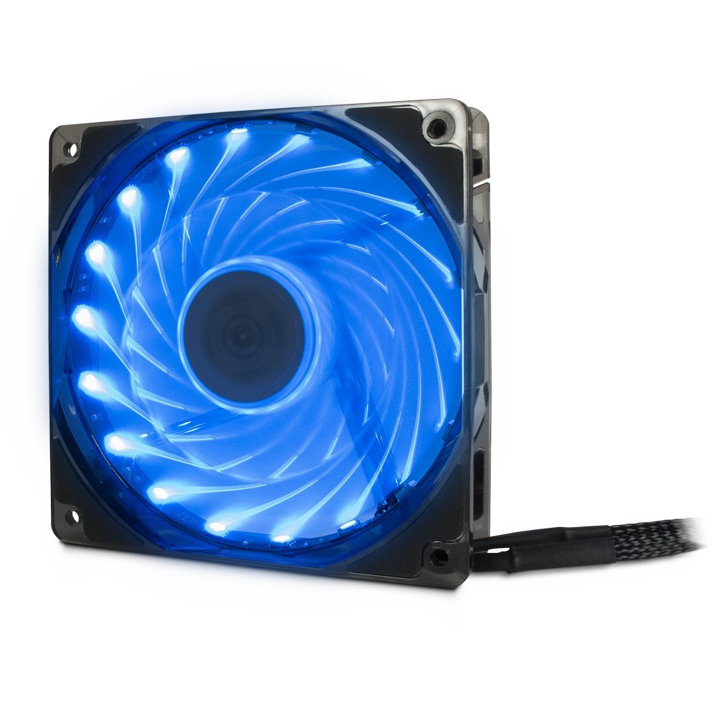 EAN 4260455643344 - Inter-Tech L-12025 Aura Carcasa del ordenador Ventilador 12 cm Negro imagen 6