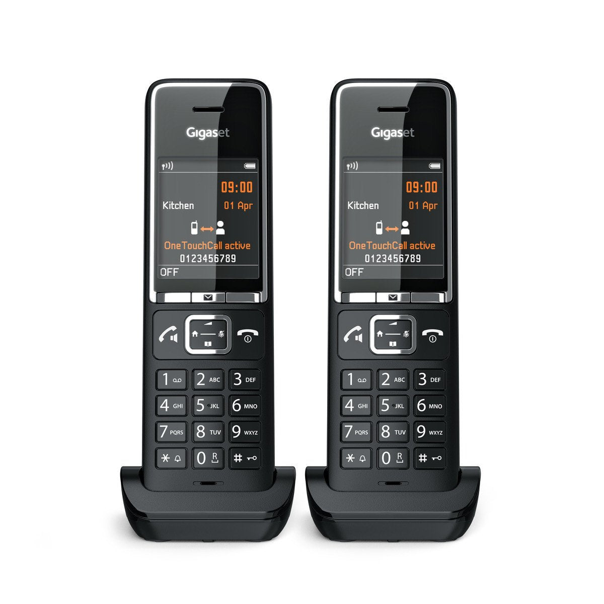 EAN 4250366865850 - Gigaset COMFORT 550HX Teléfono DECT/analógico Identificador de llamadas Negro imagen 5