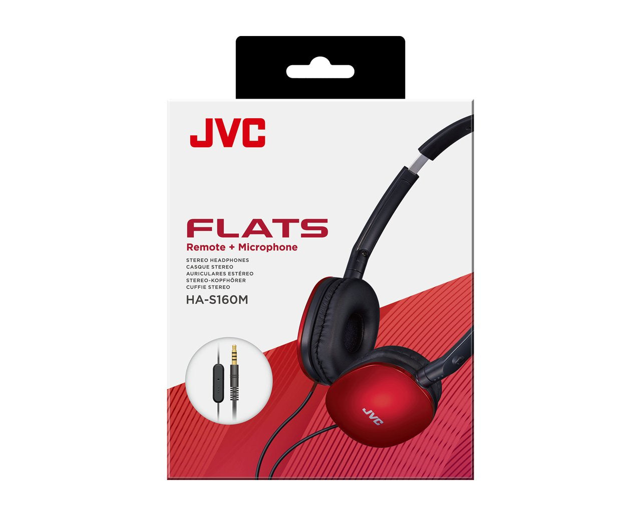 Auriculares Jvc Ha-S160m-Ru Red
