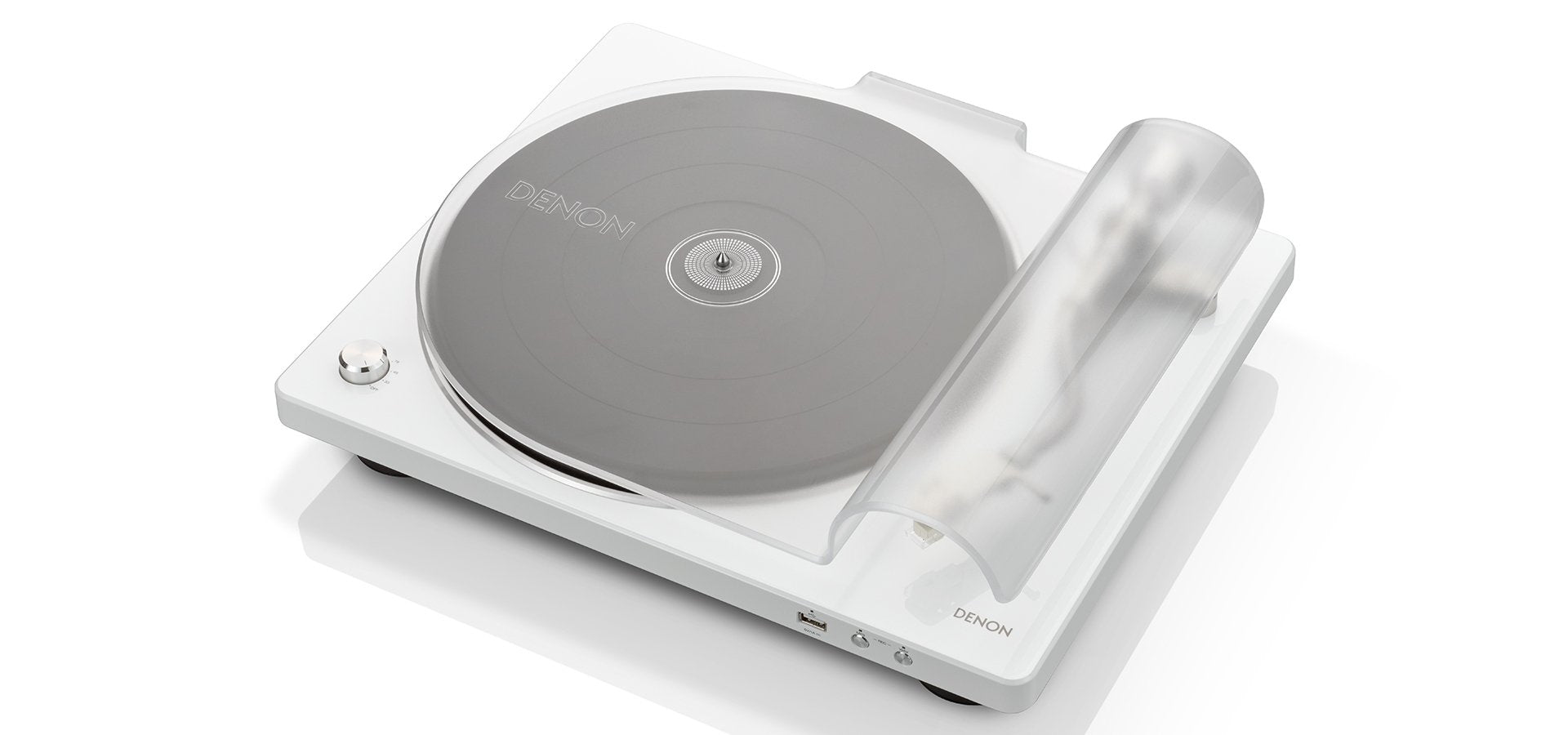 Tocadiscos Denon Dp-450 Usb Blanco