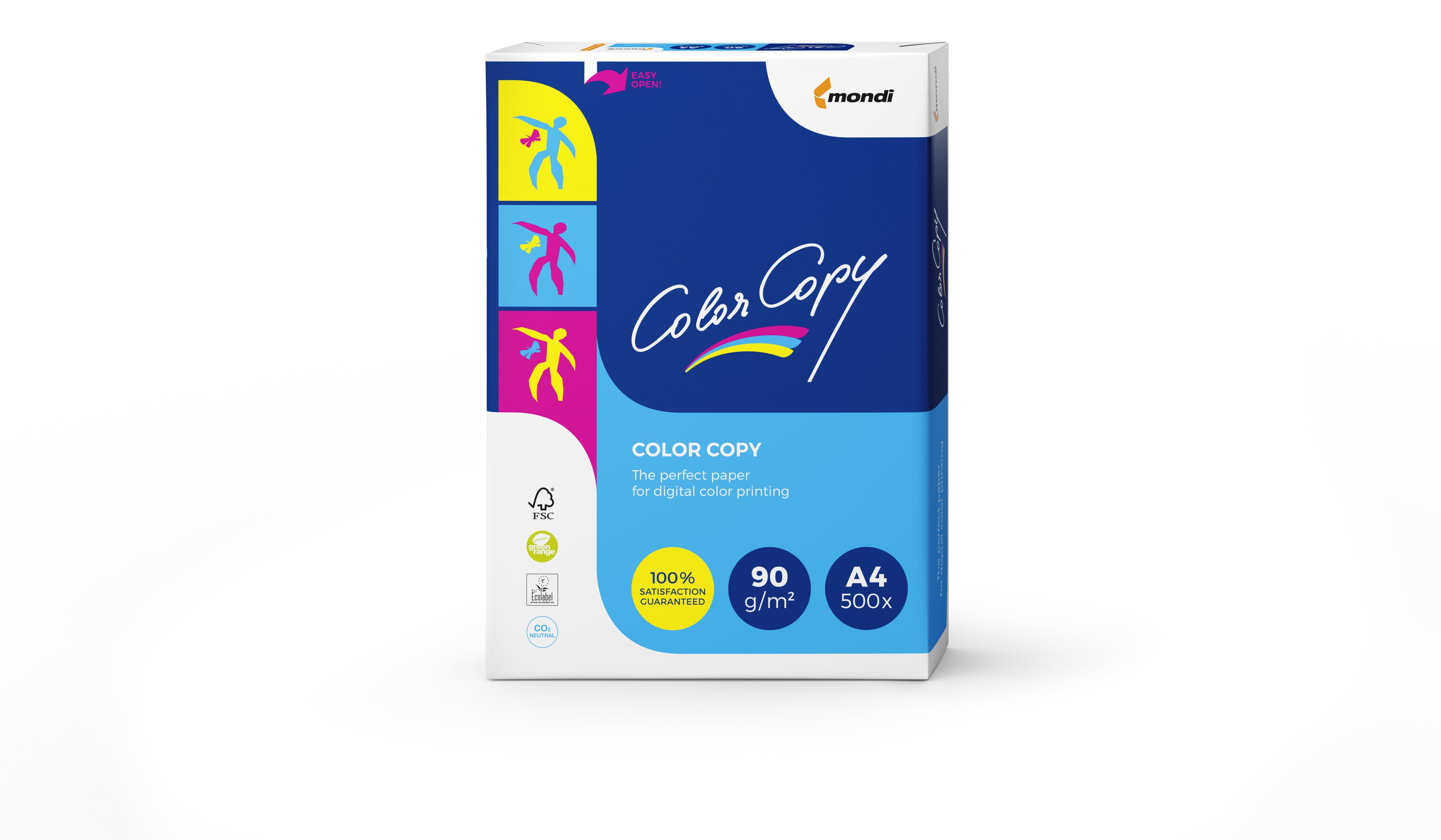 Papel De Impresión Mondi Ea20 A4(A4; 90g/M2; 500 Pcs; Satin)