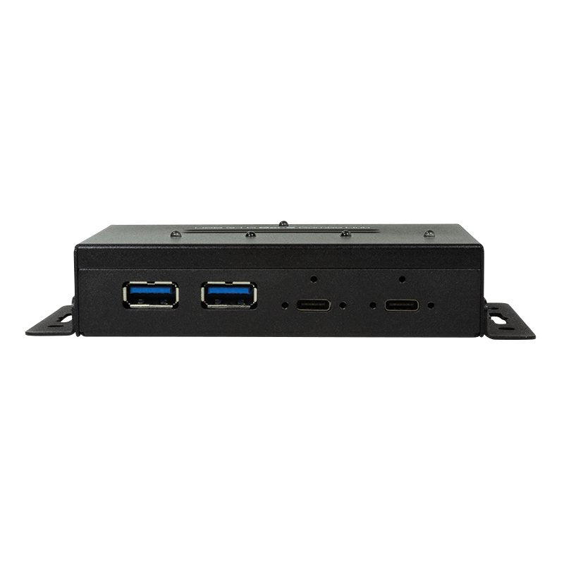 Logilink Ua0316 Hub Usb-C 3.1 Combo De 4 Puertos Gen 2 Versión Industrial