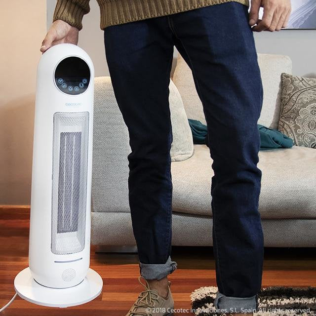 EAN 8435484053143 - Cecotec Ready Warm 10100 Smart Ceramic Interior Blanco 2200 W Ventilador eléctrico imagen 10