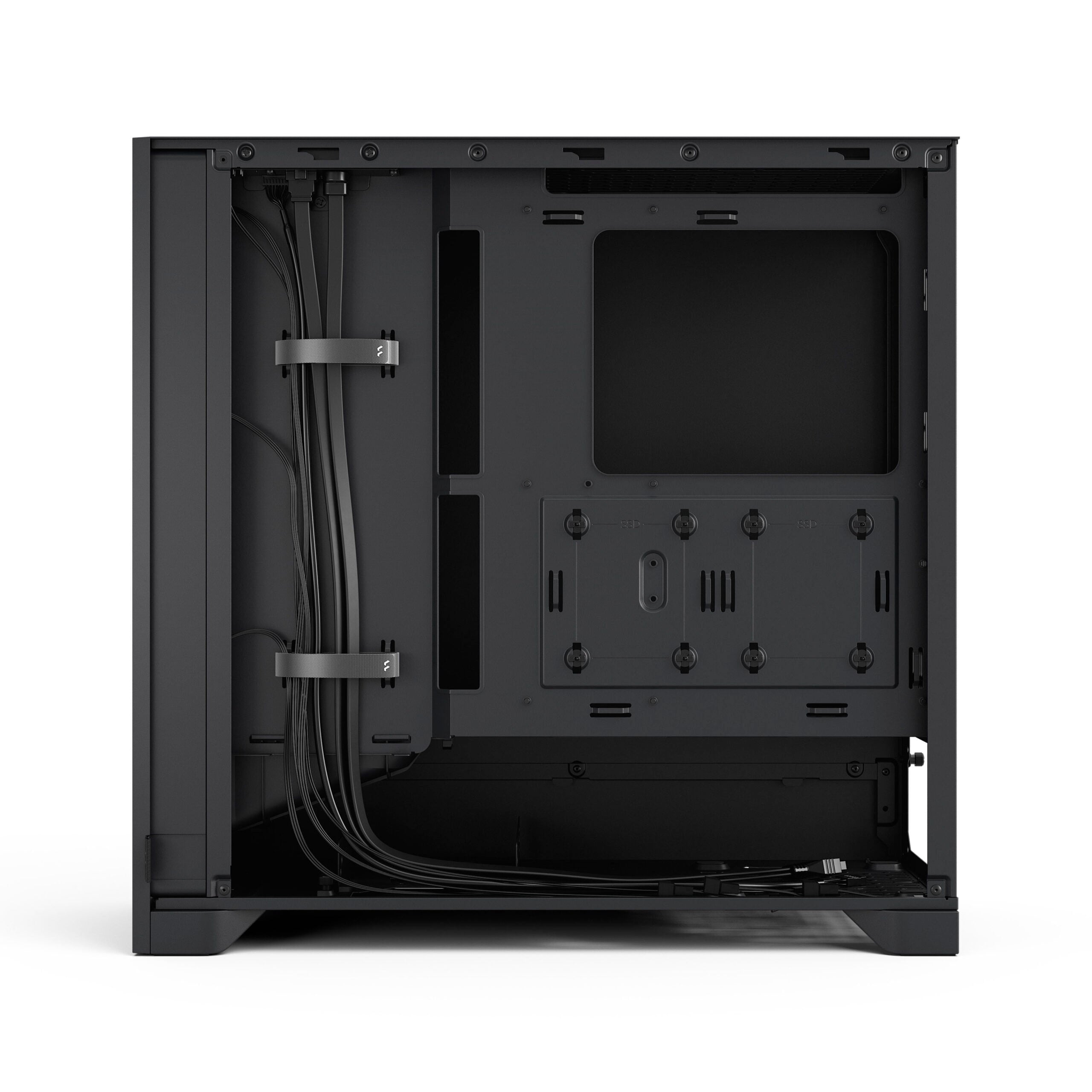 Caja Pc Fractal Pop 2 Air Black Solid Fd-C-Poa2a-01