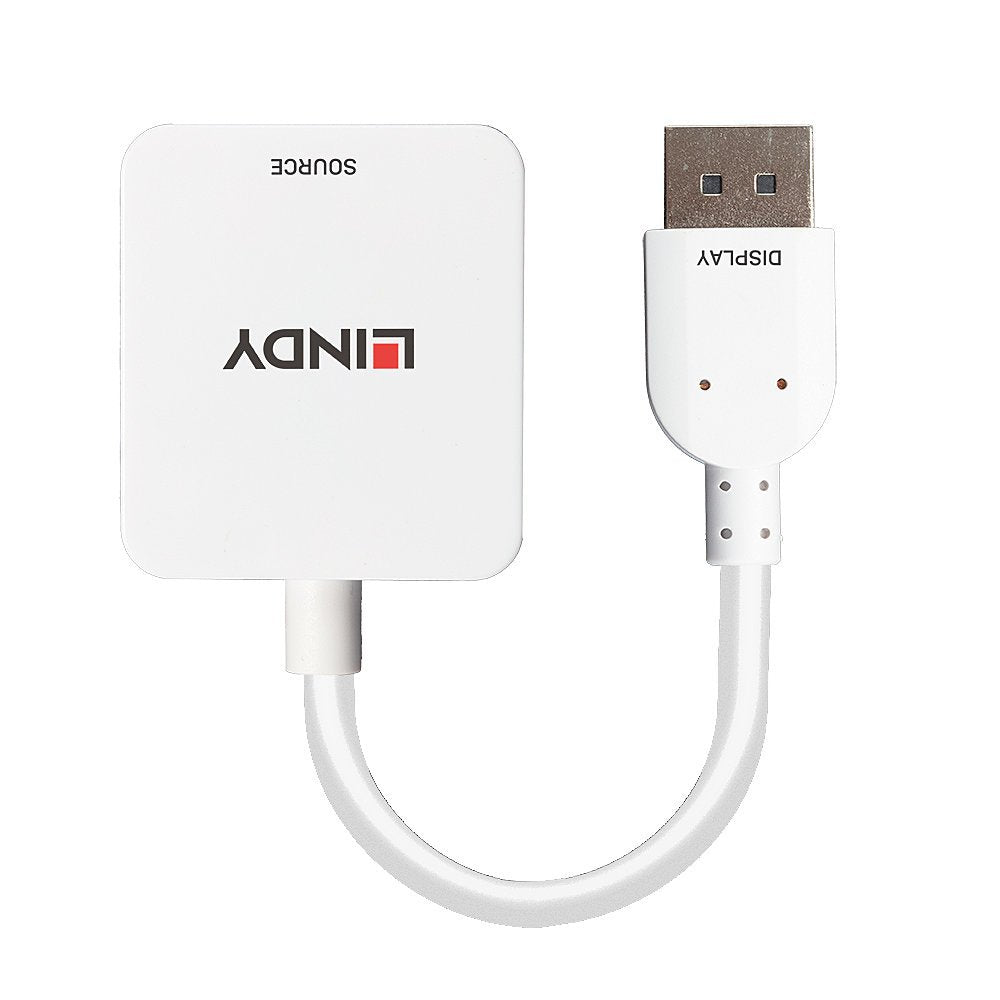EAN 4002888383035 - Lindy 38303 adaptador de cable de vídeo 0,095 m HDMI tipo A (Estándar) DisplayPort Blanco imagen 2