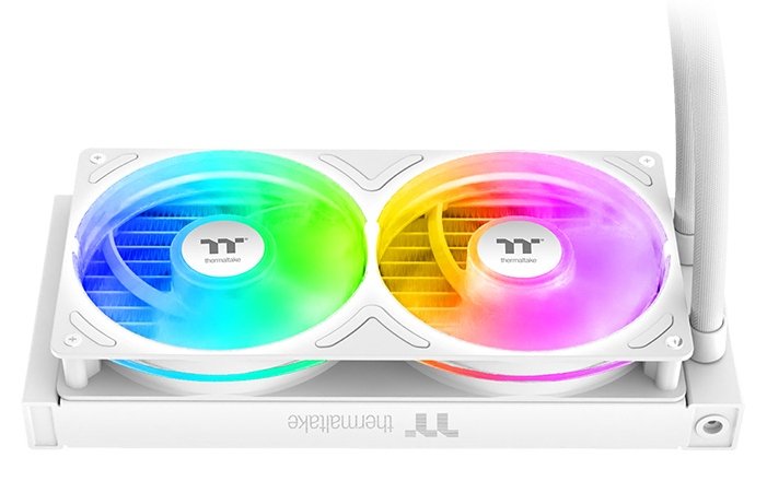 Refrigeración Líquida Cpu K Thermaltake Th240 V3 Argb Sync Aio Snow Edition
