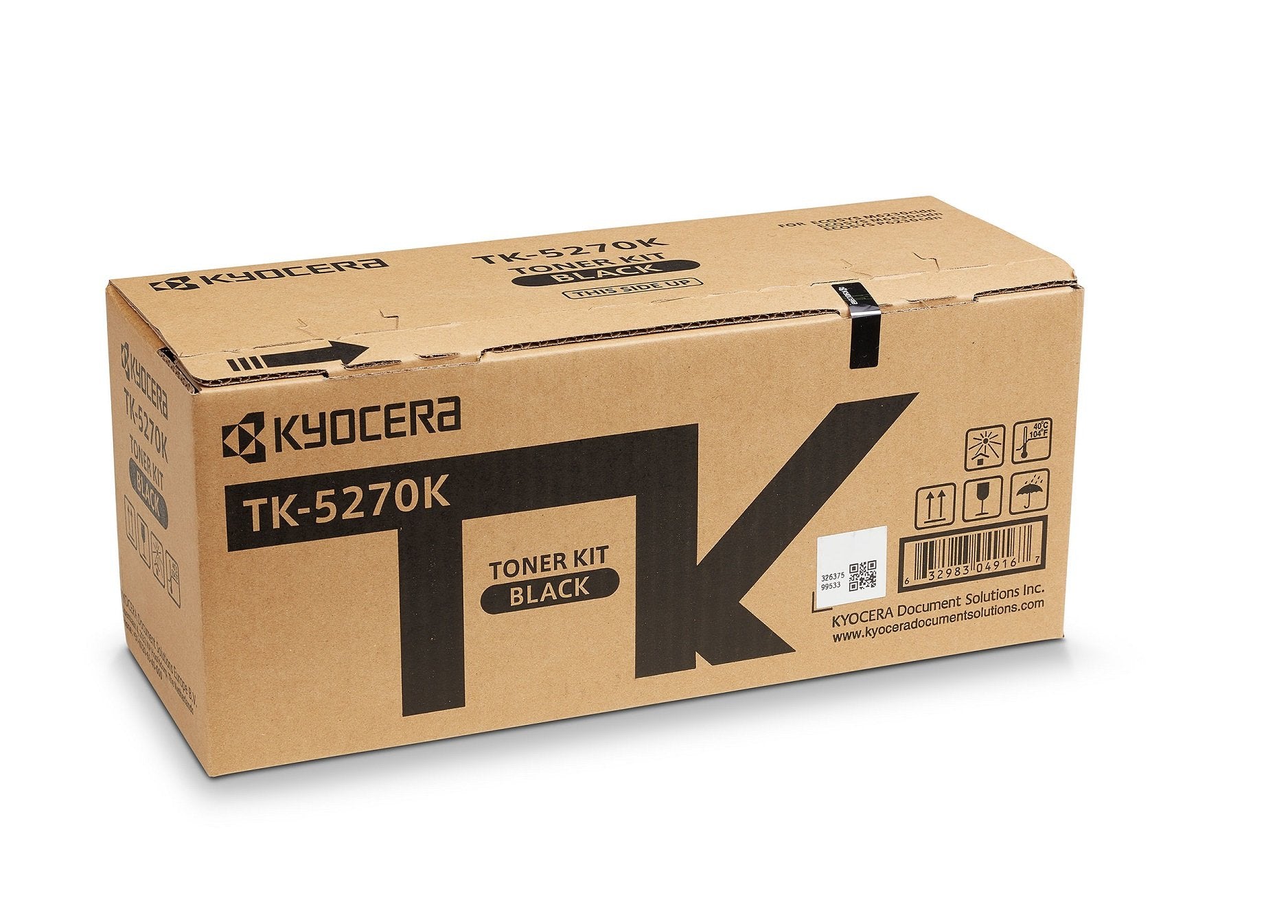 Toner Original Kyocera Tk 5270k,Negro,Para Ecosys M6230cidn, M6630cidn, P6230cdn