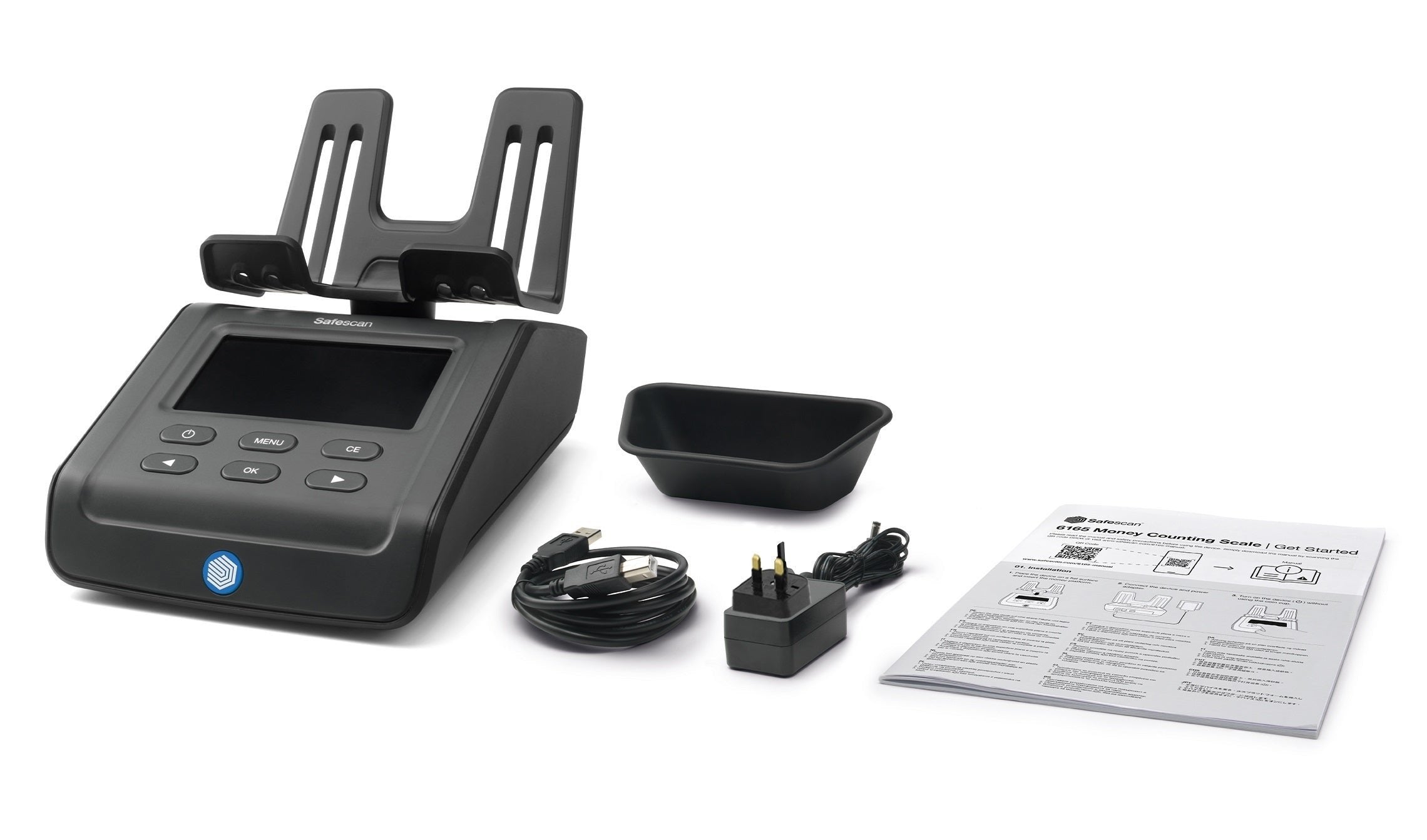 Safescan 6175 Balanza Contadora De Dinero - Cuenta Billetes Y Monedas Por Su Peso - Tambien Articulos No Monetarios