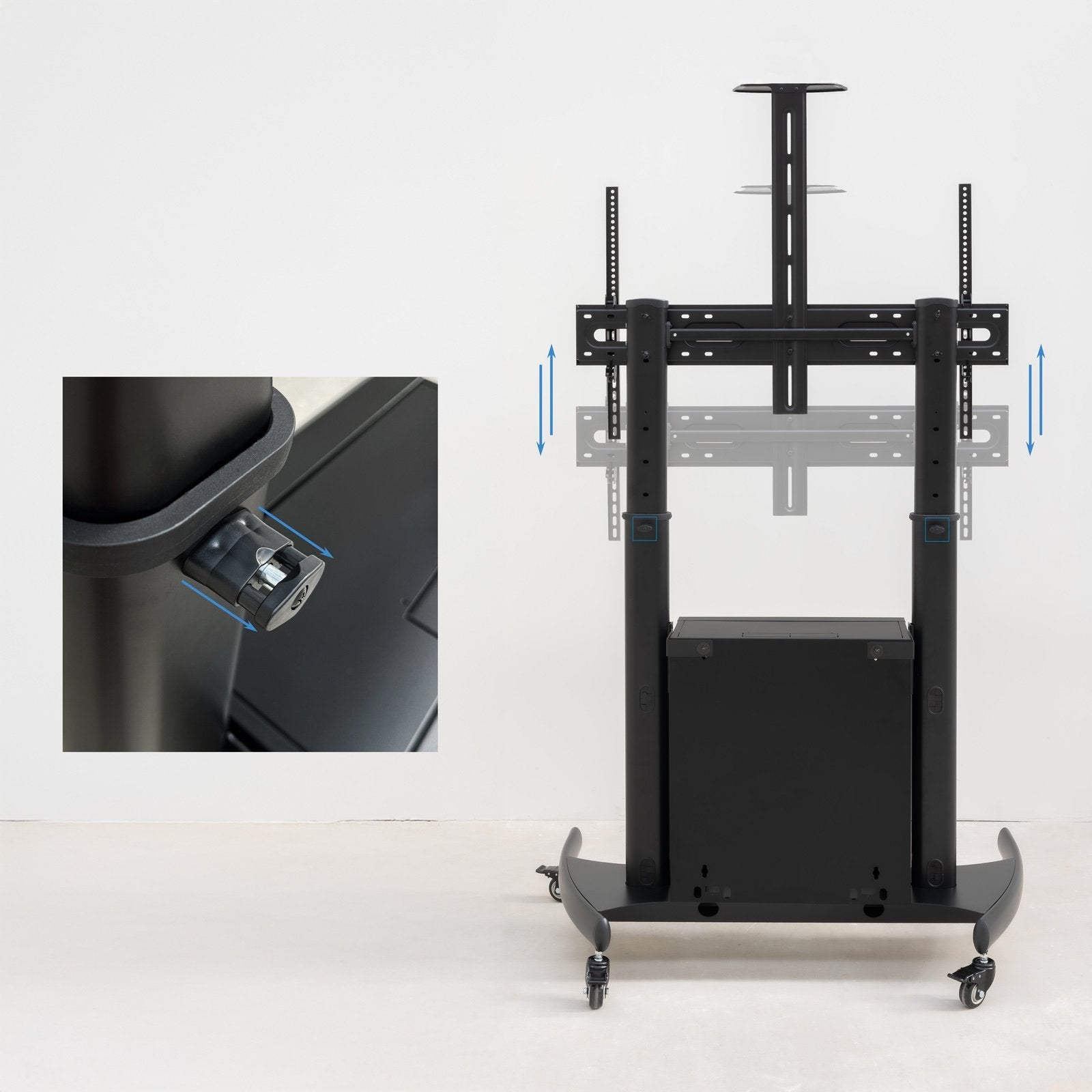 Soporte Suelo Ruedas "Narnia" Pantallas 60-100"