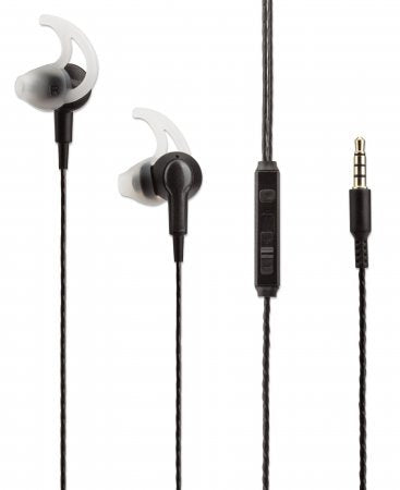 Manhattan 179607 Auriculares Alámbrico In Ear Llamadas/Música Negro