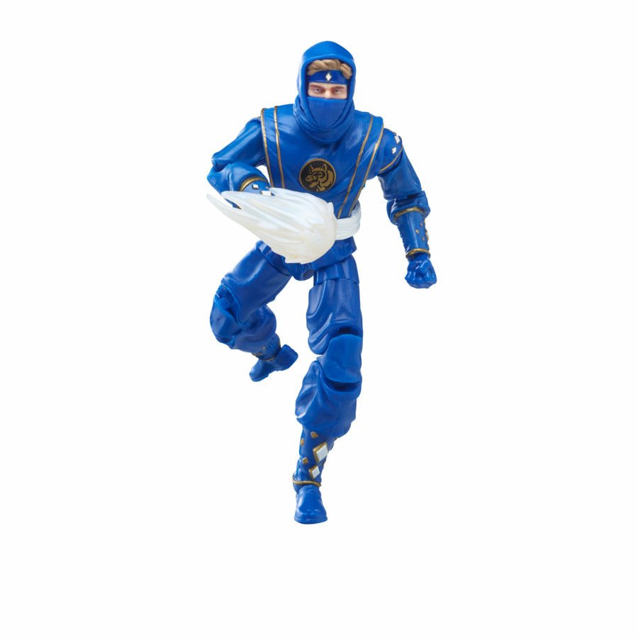 Figura Ninja Blue Ranger Power Rangers Lightning Collection 15cm