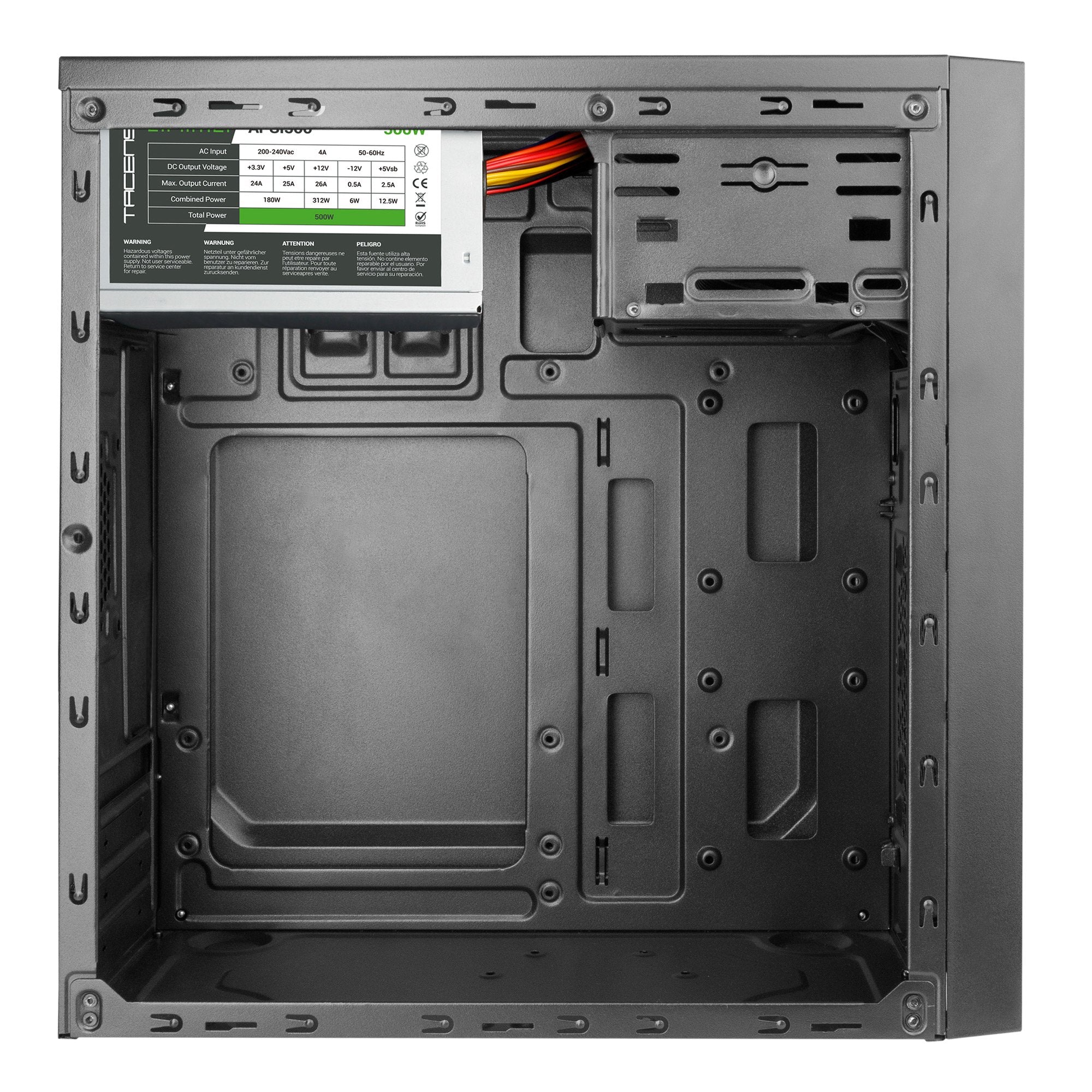 EAN 4718009155886 - Tacens Anima AC4500 carcasa de ordenador Mini Tower Negro imagen 5