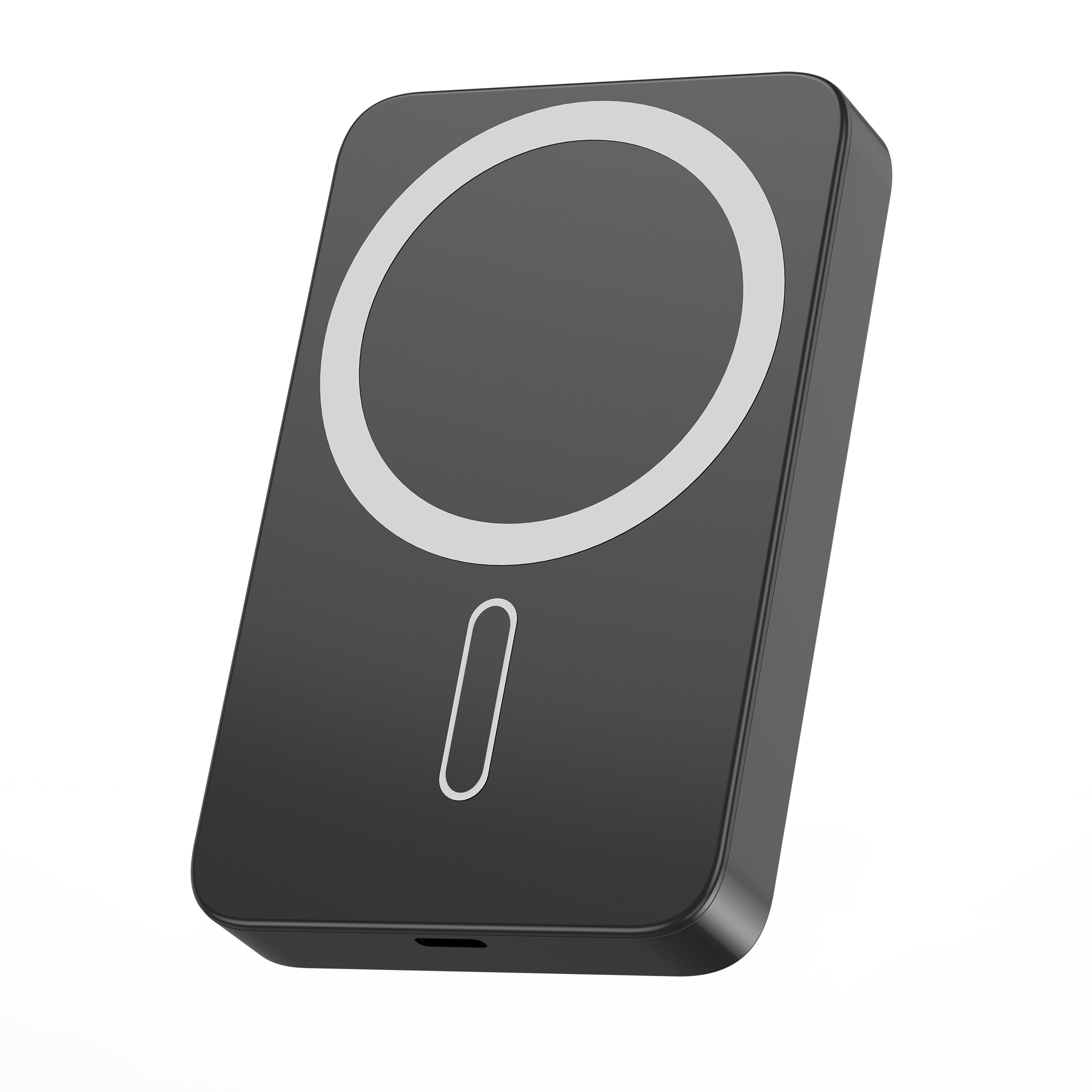 Powerbank 10000mah Leotec Lepoww20w10k 20w Wireless Negra Incluye Cable Usb Tipo-C