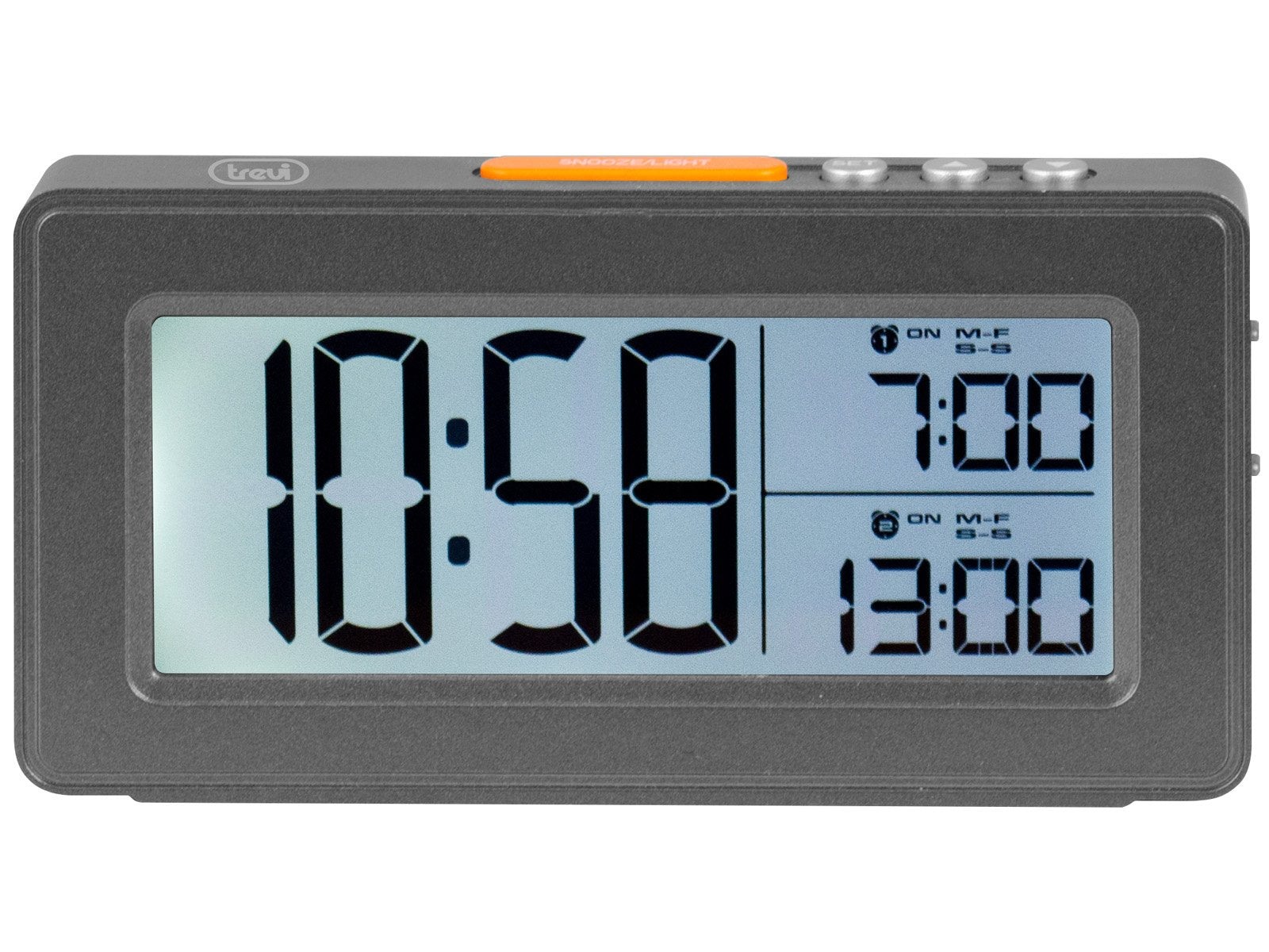 Reloj Despertador Trevi Sld 3p40 Digital Negro