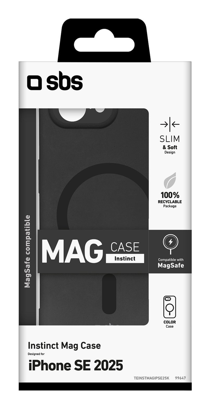 EAN 8018417499661 - SBS TEINSTMAGIPSE25K funda para teléfono móvil 15,5 cm (6.1") Negro imagen 2