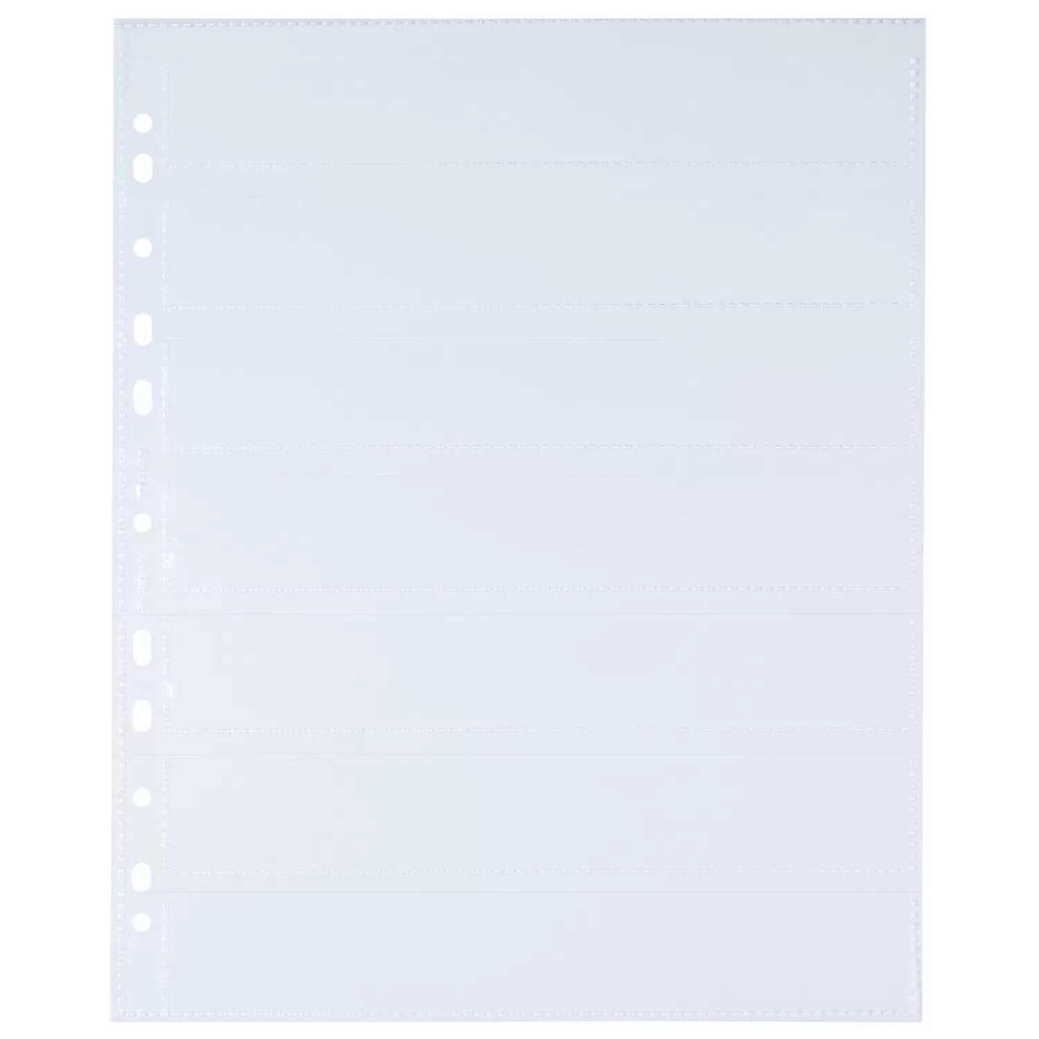 Herma Negative Pockets Pp Clear 100 Sheets/5-Strips 7767 Hojas