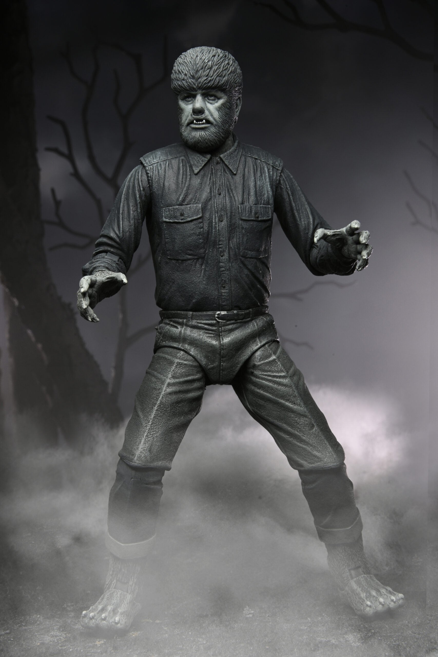 EAN 0634482048108 - NECA Ultimate Wolf Man (Black & White) imagen 2