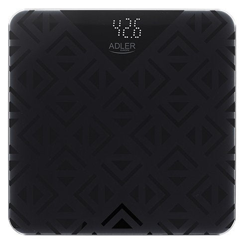 Adler Ad 8170 Bascula De Baño - 180 Kg, Negro
