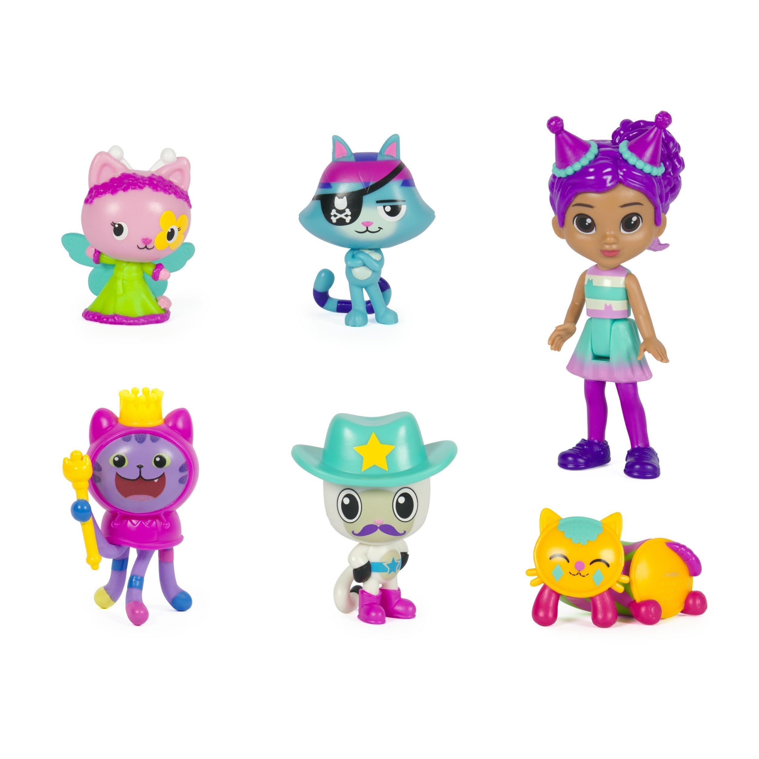 Casa De Muñecas De Spin Master Gabby: Set De Regalo Con Figuras De Fiesta, Figura De Juguete 6069603