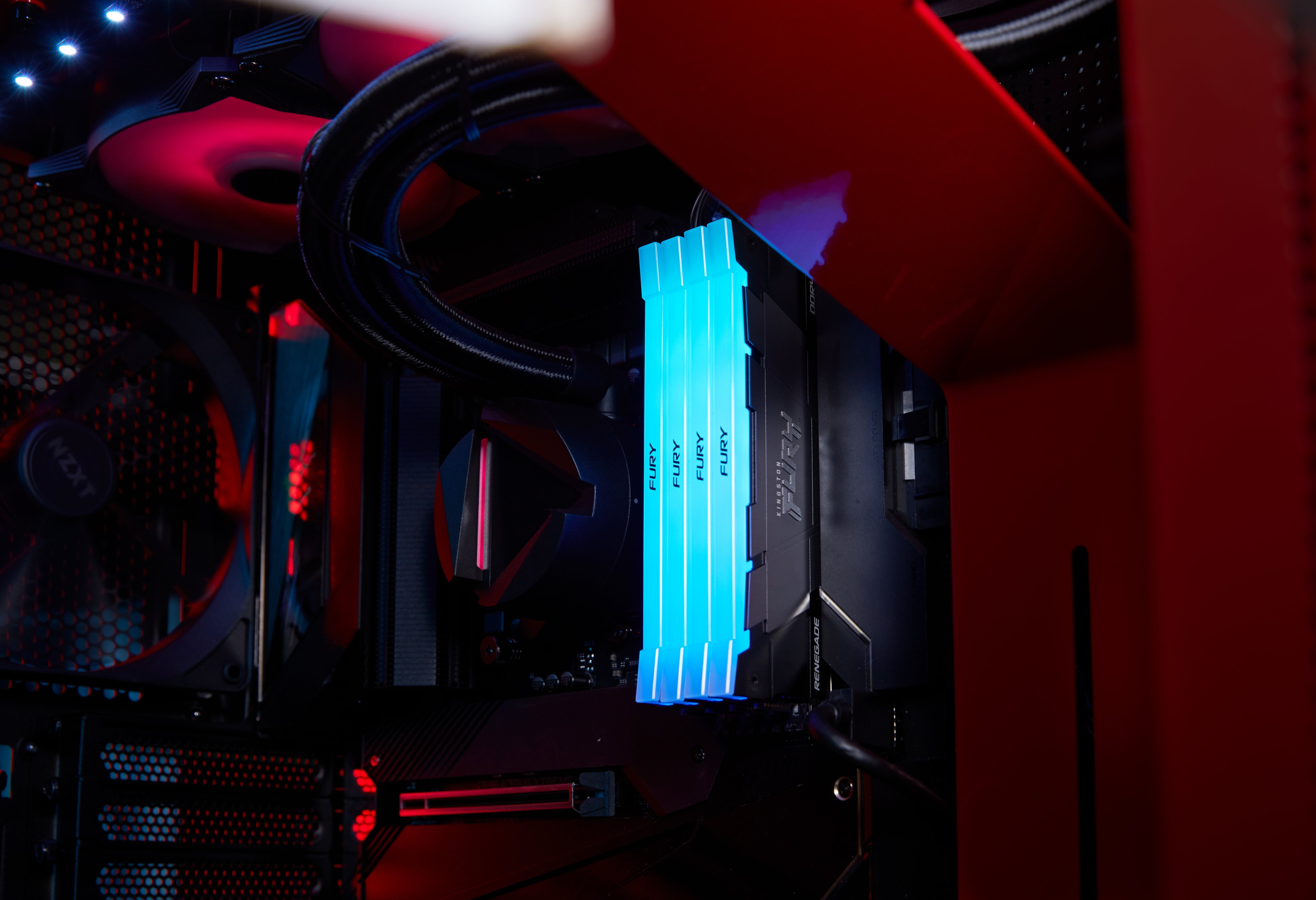 EAN 0740617338263 - Kingston Technology FURY Renegade RGB módulo de memoria 2 x 8 GB 4266 MT/s 288-pin DIMM imagen 10