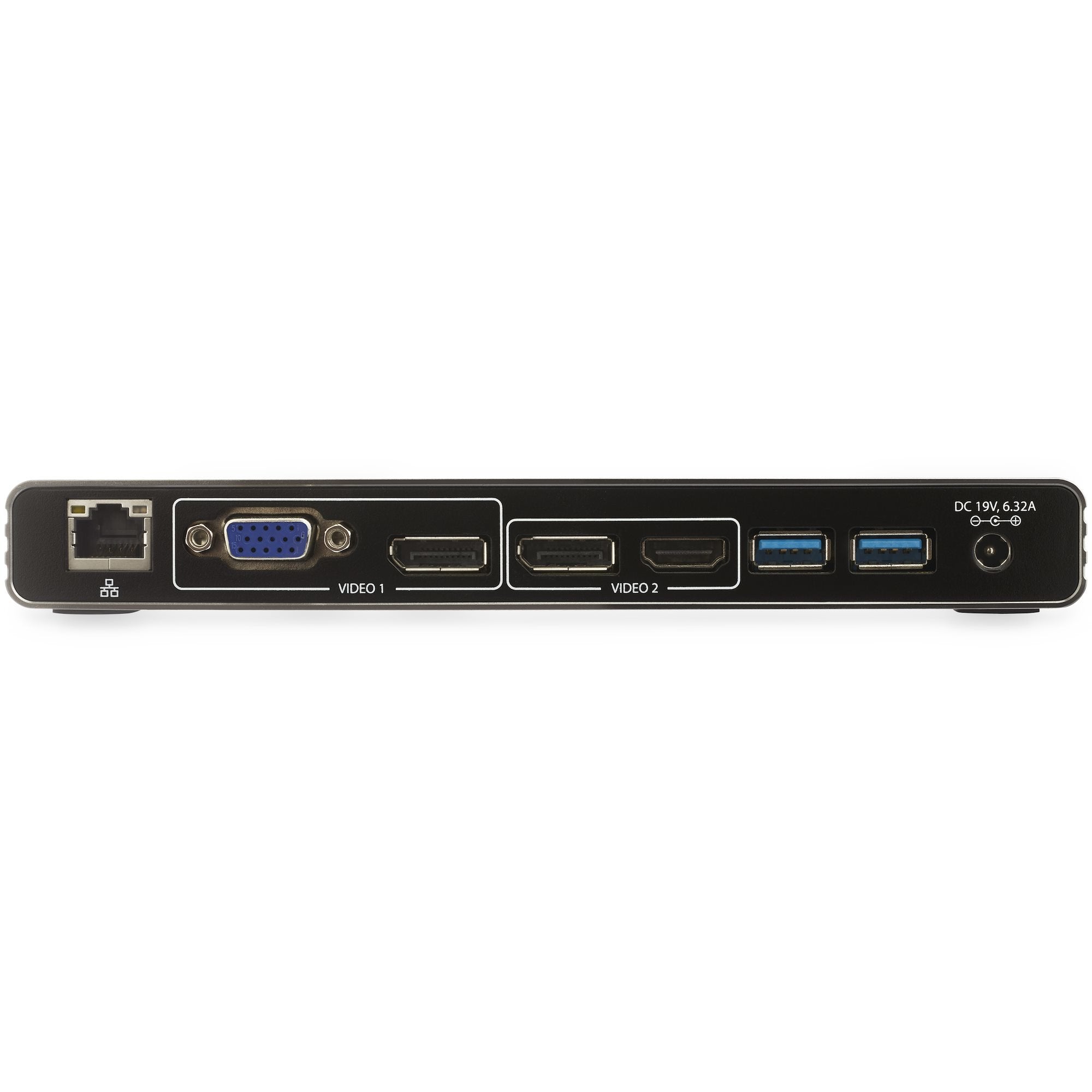 EAN 0065030876247 - StarTech.com TB3DK2DHVUE base para portátil y replicador de puertos Alámbrico Gris imagen 4