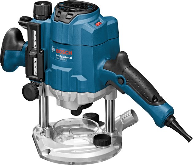 Fresadora Bosch Professional Gof 1250 Ce Azul, 1.250 Vatios 601626000
