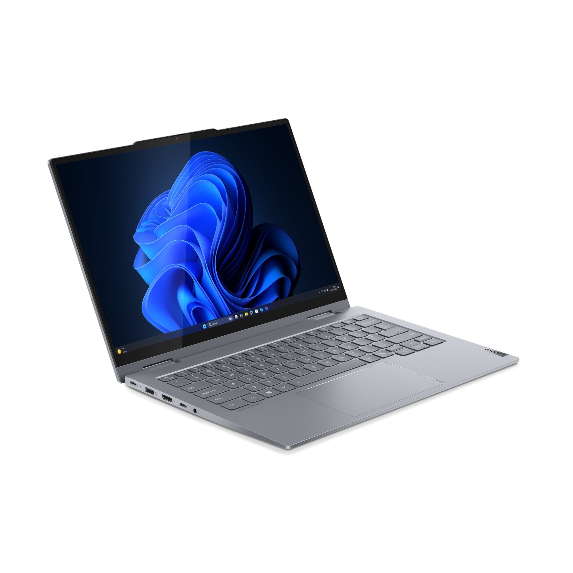 Portatil Lenovo Thinkbook 14 2-In-1 G5 Iau 21sq  5 225u 4.8 Ghz Win 11 Pro  16 Gb Ram 512 Gb Ssd Nvme 14" Ips Pantalla Táctil 1920 X 1200 Wi-Fi 6e Bluetooth Gris Luna Bicolor Kbd: Español