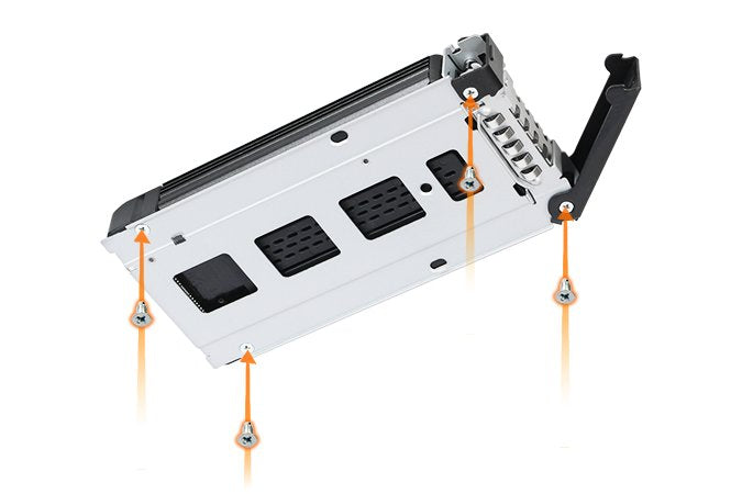 EAN 4713227445412 - Icy Dock MB601TP-1B parte carcasa de ordenador Estante Funda de disco duro imagen 6