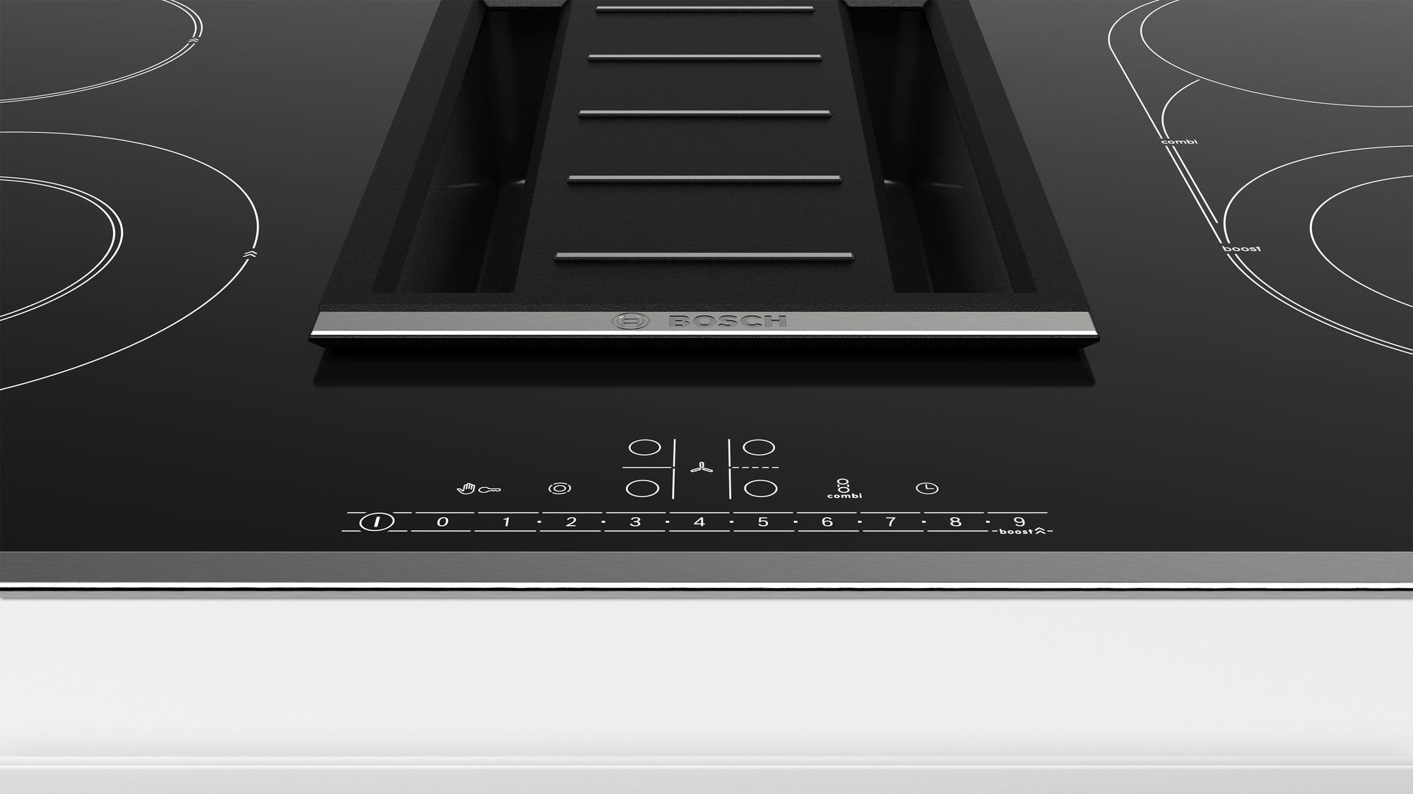 Bosch Pkm845f11e Hobs Negro Integrado Placa De Inducción 2 Zona(S)