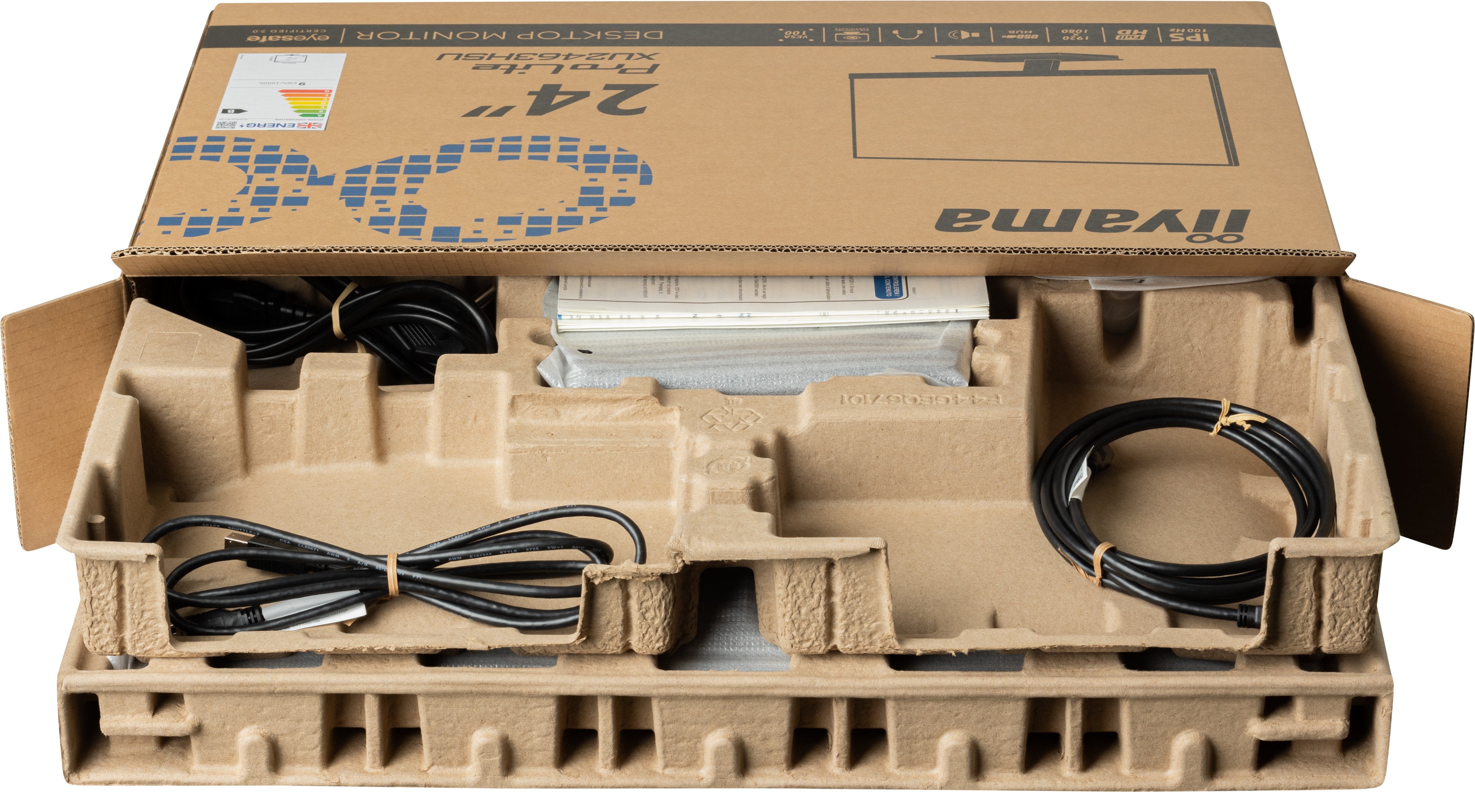 EAN 4948570123759 - iiyama ProLite XU2463HSU-B1 pantalla para PC 60,5 cm (23.8") 1920 x 1080 Pixeles Full HD LED Negro imagen 14