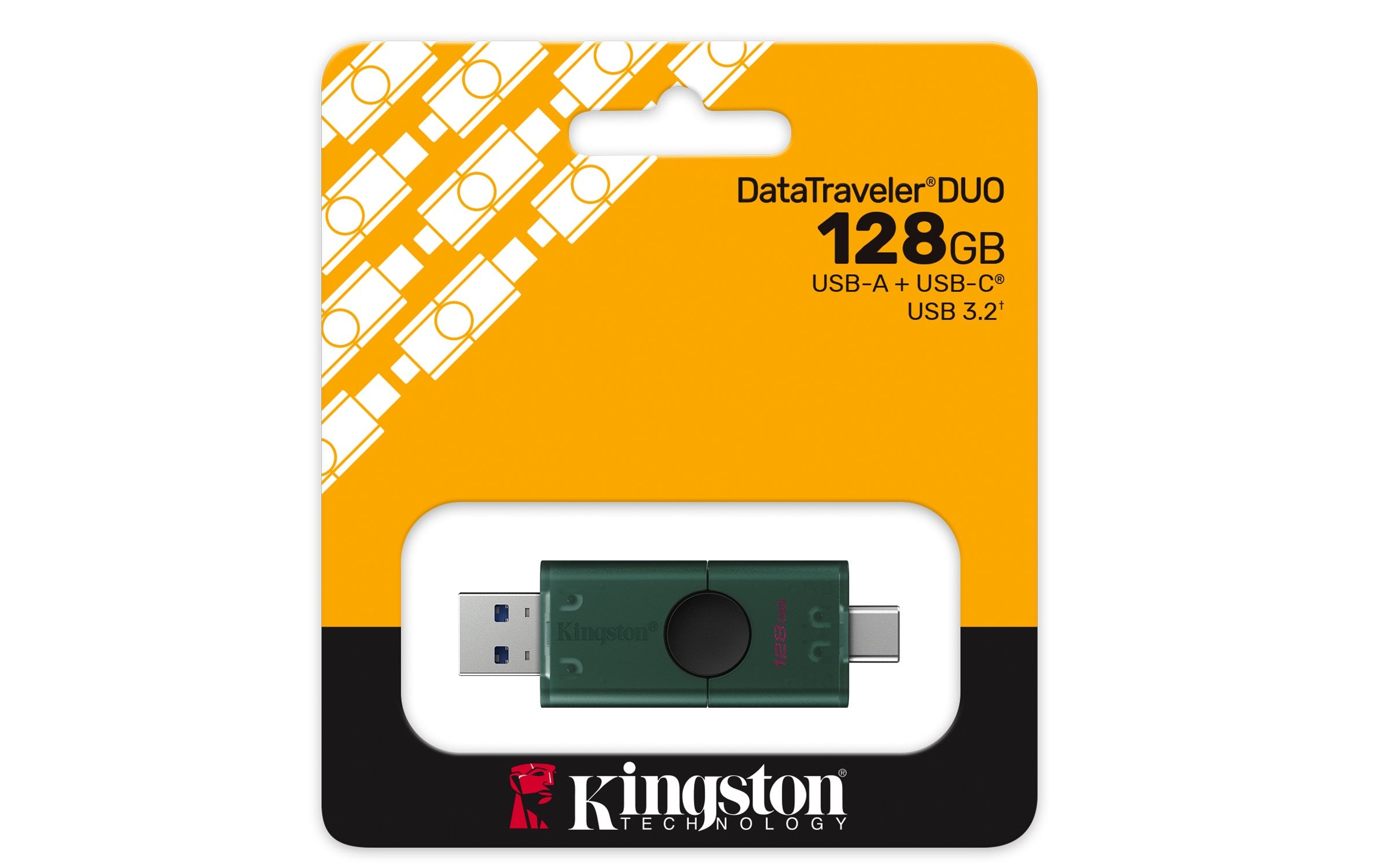 EAN 740617351774 - Kingston Technology DataTraveler DuoG2 unidad flash USB USB Type-A / USB Type-C 3.2 Gen 1 (3.1 Gen 1) Negr imagen 6