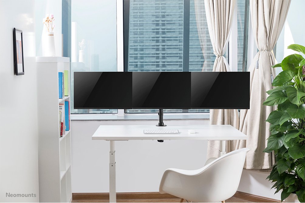 EAN 8717371445836 - Neomounts NM-D135D3BLACK soporte para monitor 68,6 cm (27") Escritorio Negro imagen 9