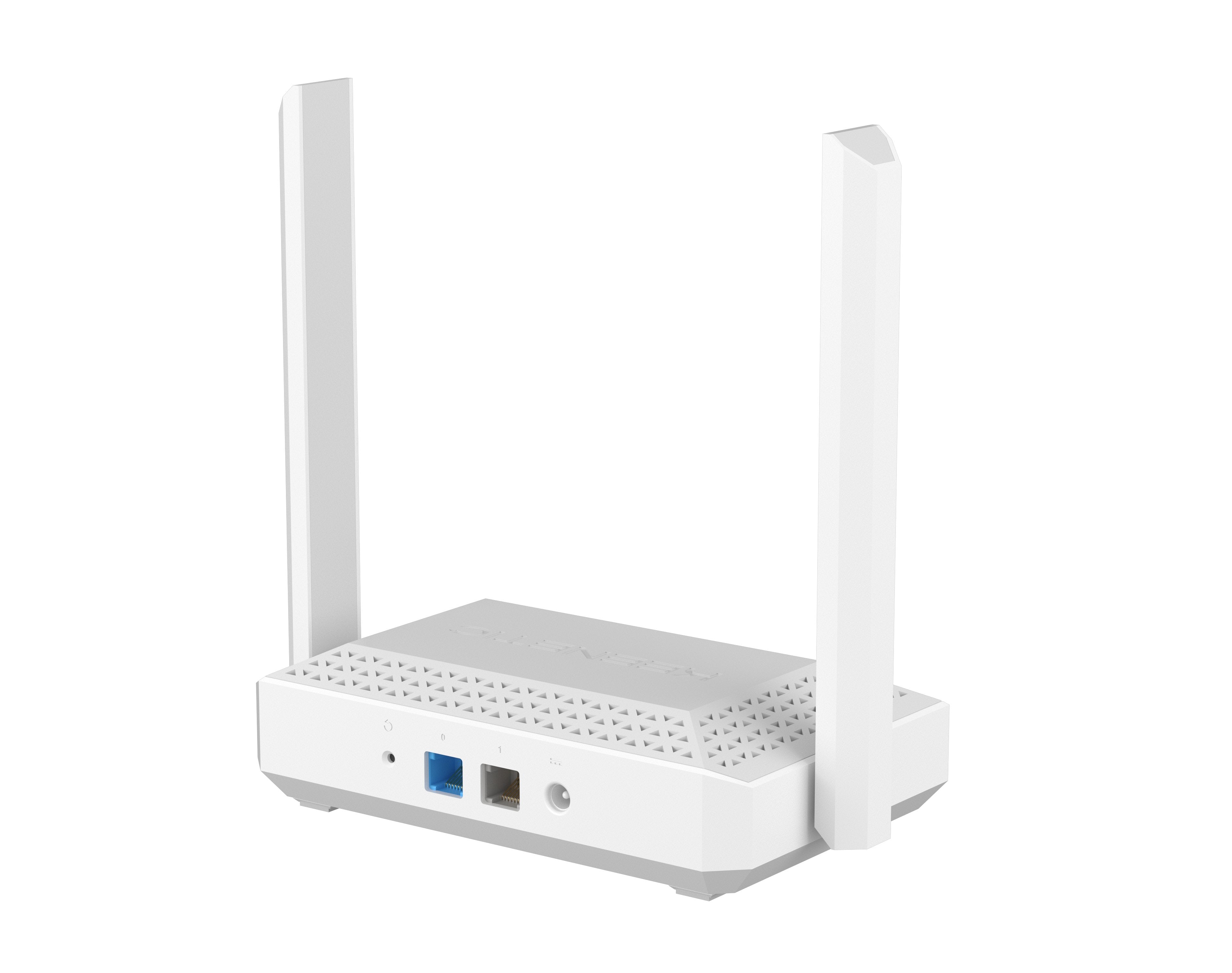 EAN 4897082921905 - Keenetic Racer (KN-4010) router inalámbrico Doble banda (2,4 GHz / 5 GHz) Blanco imagen 2
