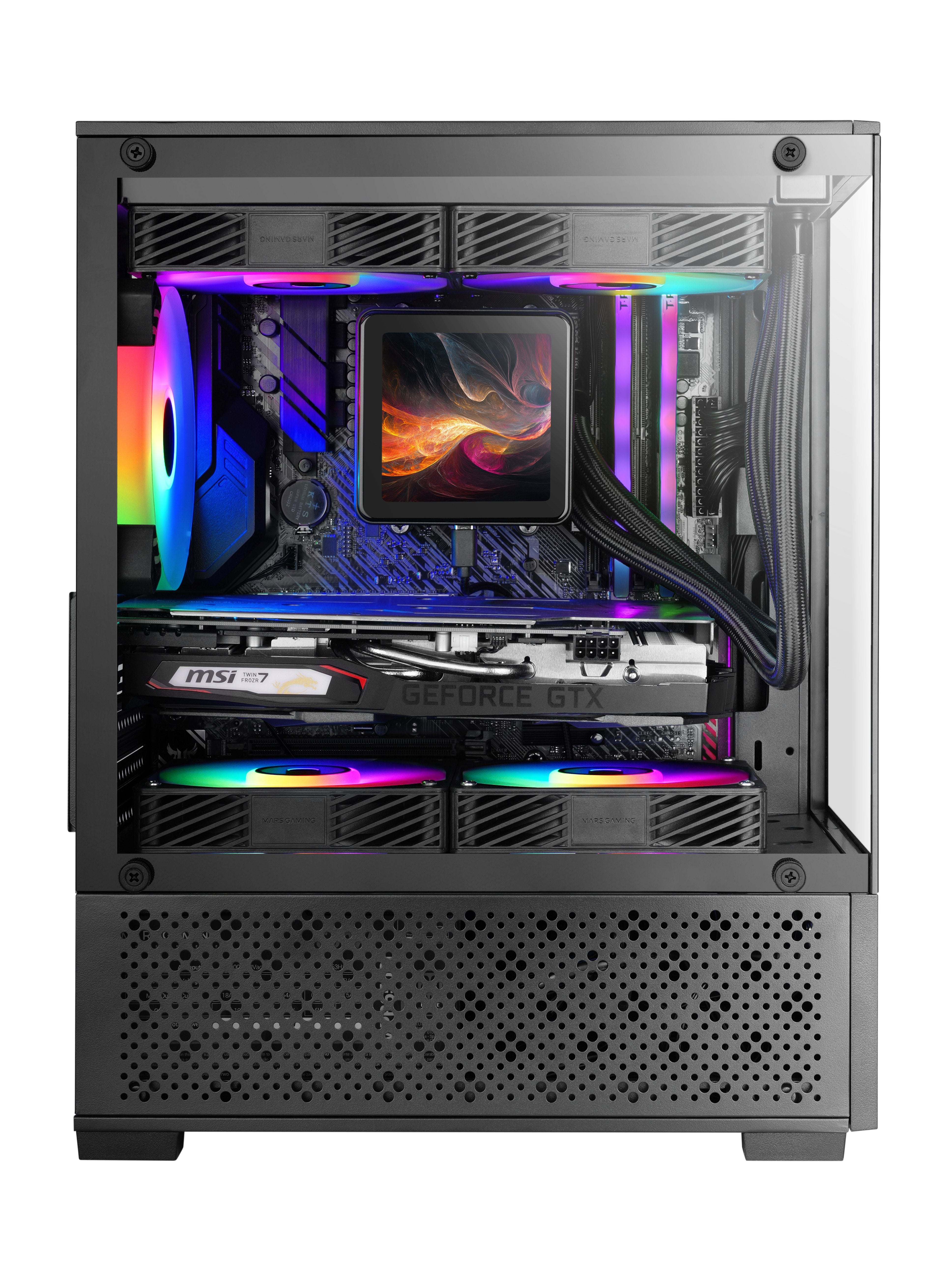 EAN 8435693111368 - Mars Gaming MC-SE2 Mini Tower Negro imagen 2