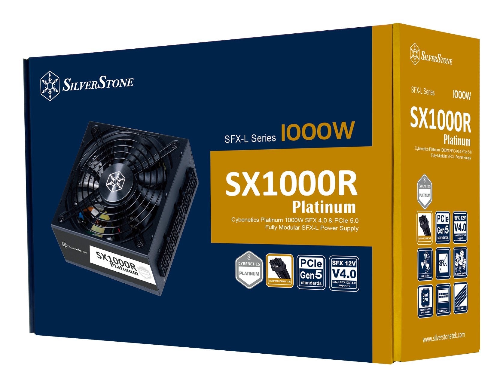 Fuente De Alimentación Silverstone 1000w Sst-Sx1000r-Pl