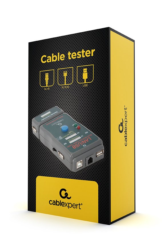 EAN 8716309031967 - Cablexpert NCT-2 comprobador de cables de red Negro imagen 5