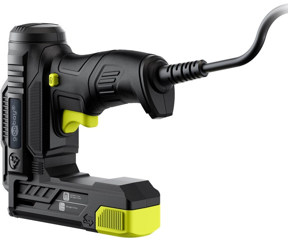 Juego De Grapadora Eléctrica 2 En 1 Con Cable
Con 400 Grapas Y 100 Clavos